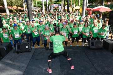 Unos 160 mayores de Telde dan un ejemplo de motivación en II carrera Pasos por la vida (Foto TA)